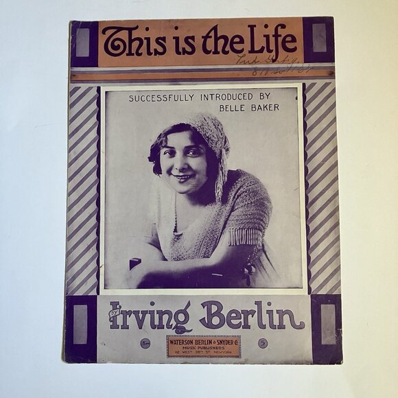 1910s Vintage Sheet Music Everybody's Doin' It Now - Ragtime Violin - Picture 3 of 16